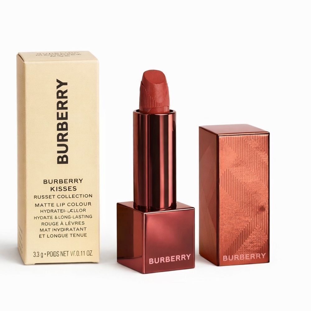 Burberry Kisses Matte Lipstick 93 Matte Russet Full Size NEW Russet Collection